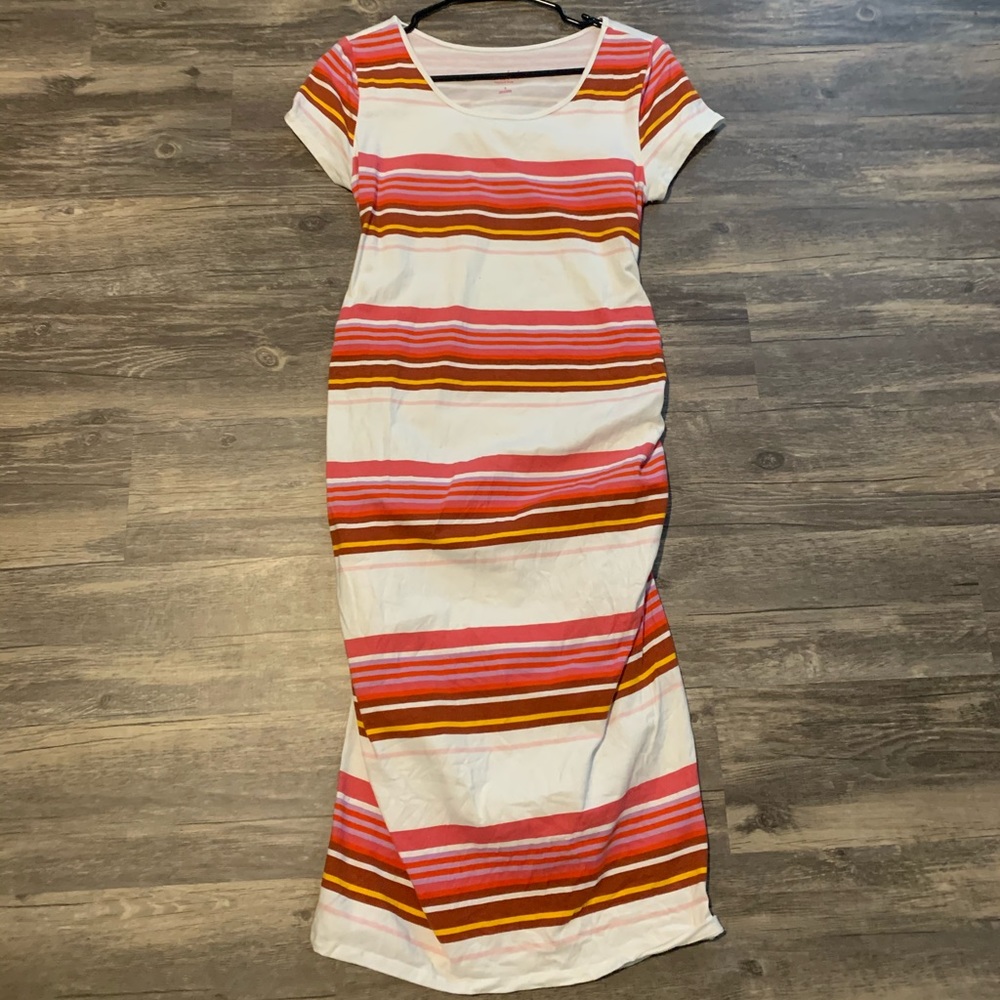 Isabel Maternity Ruched Dress